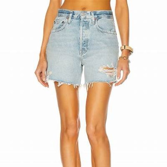 AGOLDE Riley short in groove - Picture 1 of 5